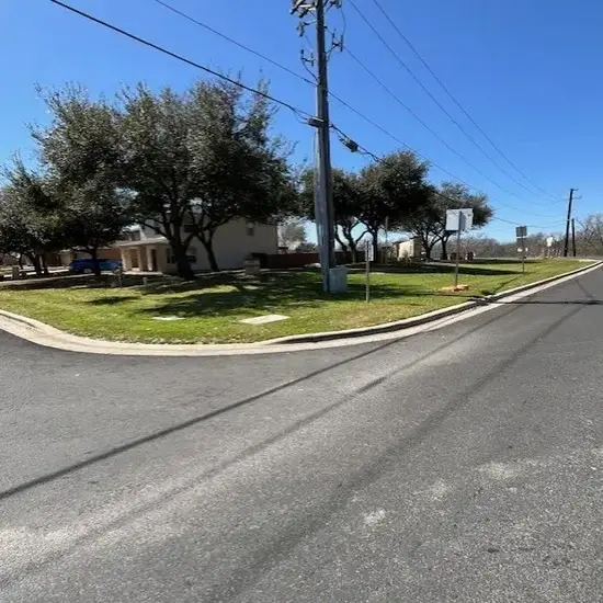 A lot after emergency tree service in Cedar Park, TX